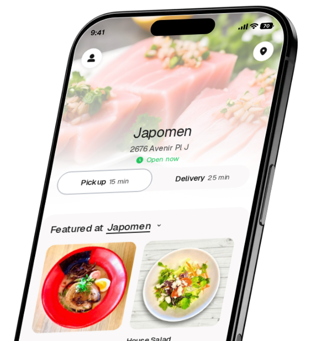 Japomen app preview
