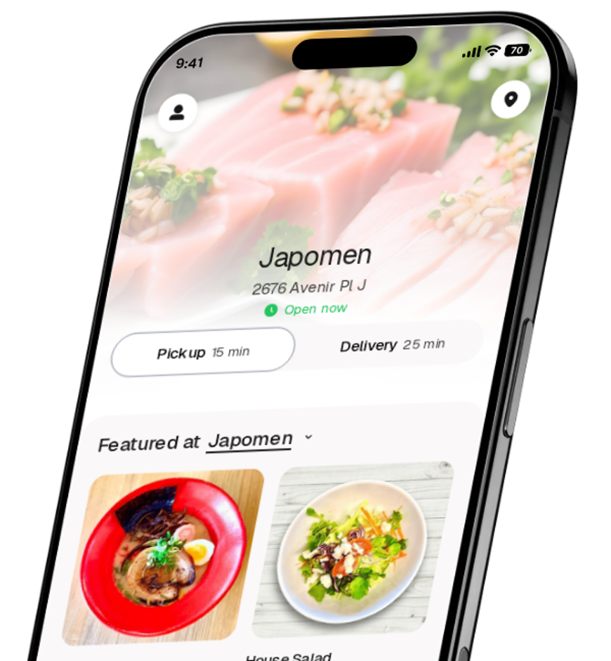 Japomen app preview