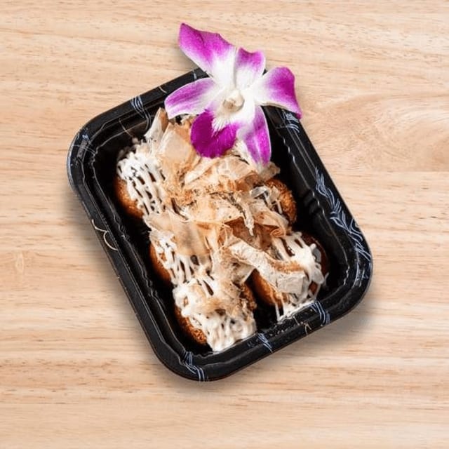 Takoyaki.