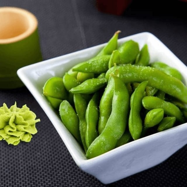 Wasabi Edamame.