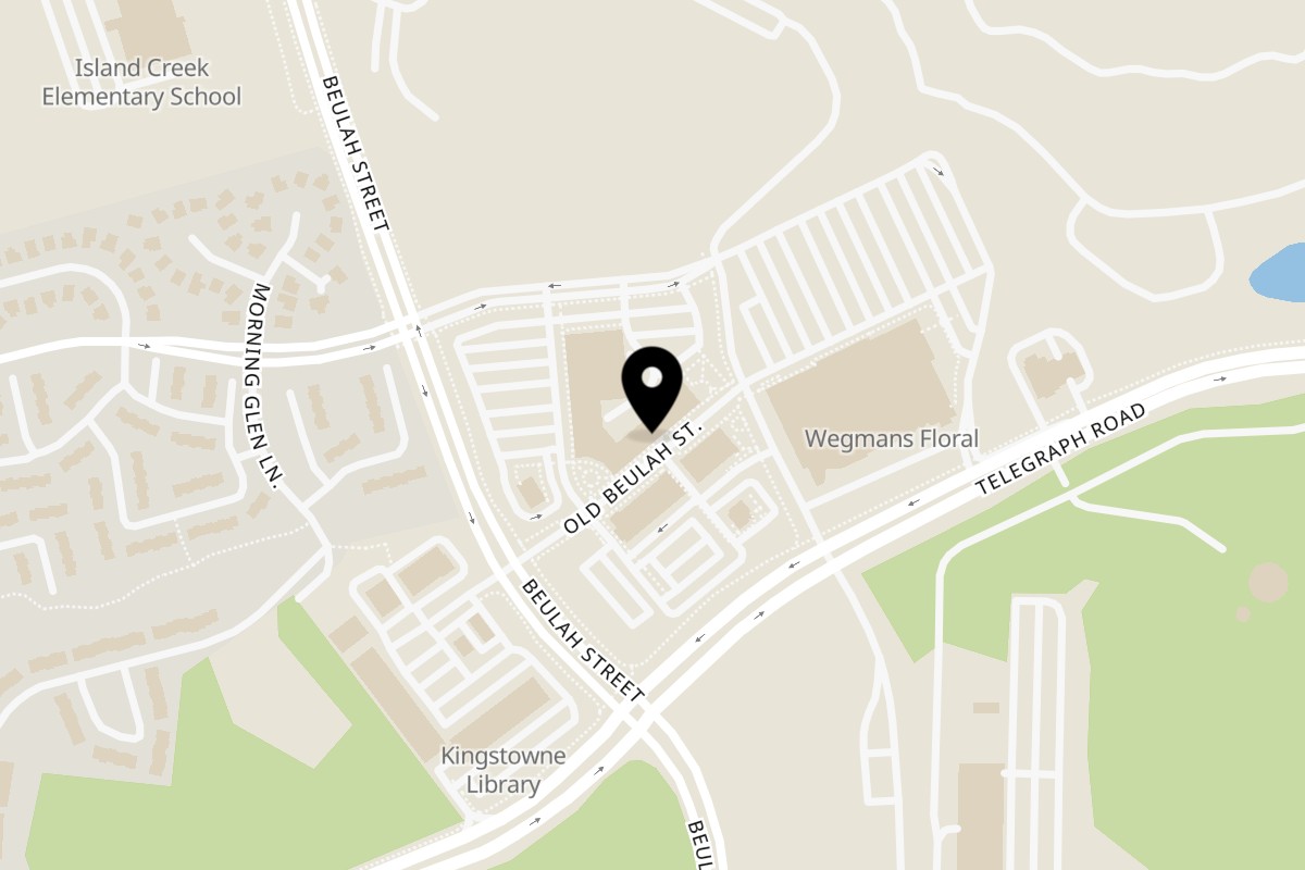 Map showing the location of Japomen Japomen Alexandria on 6460 Old Beulah St in Alexandria