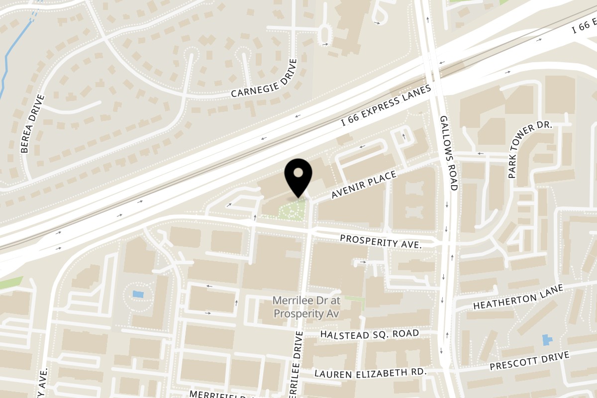 Map showing the location of Japomen Japomen Vienna on 2676 Avenir Pl J in Vienna